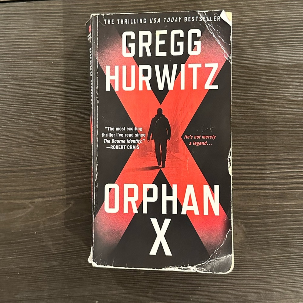4📚 books for $10 : Orphan X , by Gregg Hurwitz